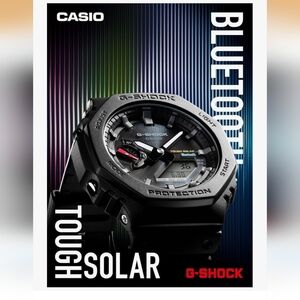 Casio G-Shock Black Tough Solar Bluetooth Watch